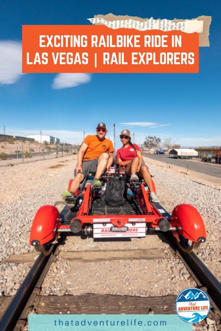 Exciting Railbike Ride in Las Vegas With Rail Explorers Pin 1