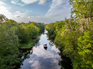 Big Adventure in a Tiny Houseboat Near Orlando, Florida