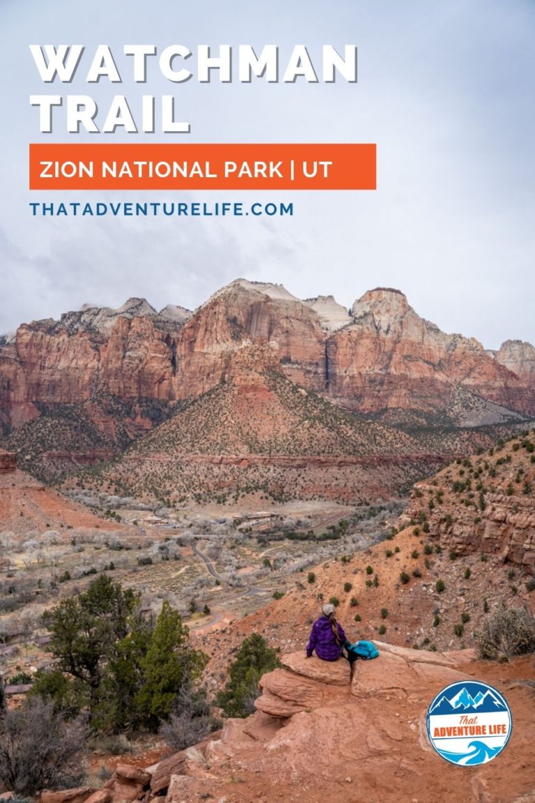 Watchman Trail: a Great Beginner Trail in Zion National Park Pin 2