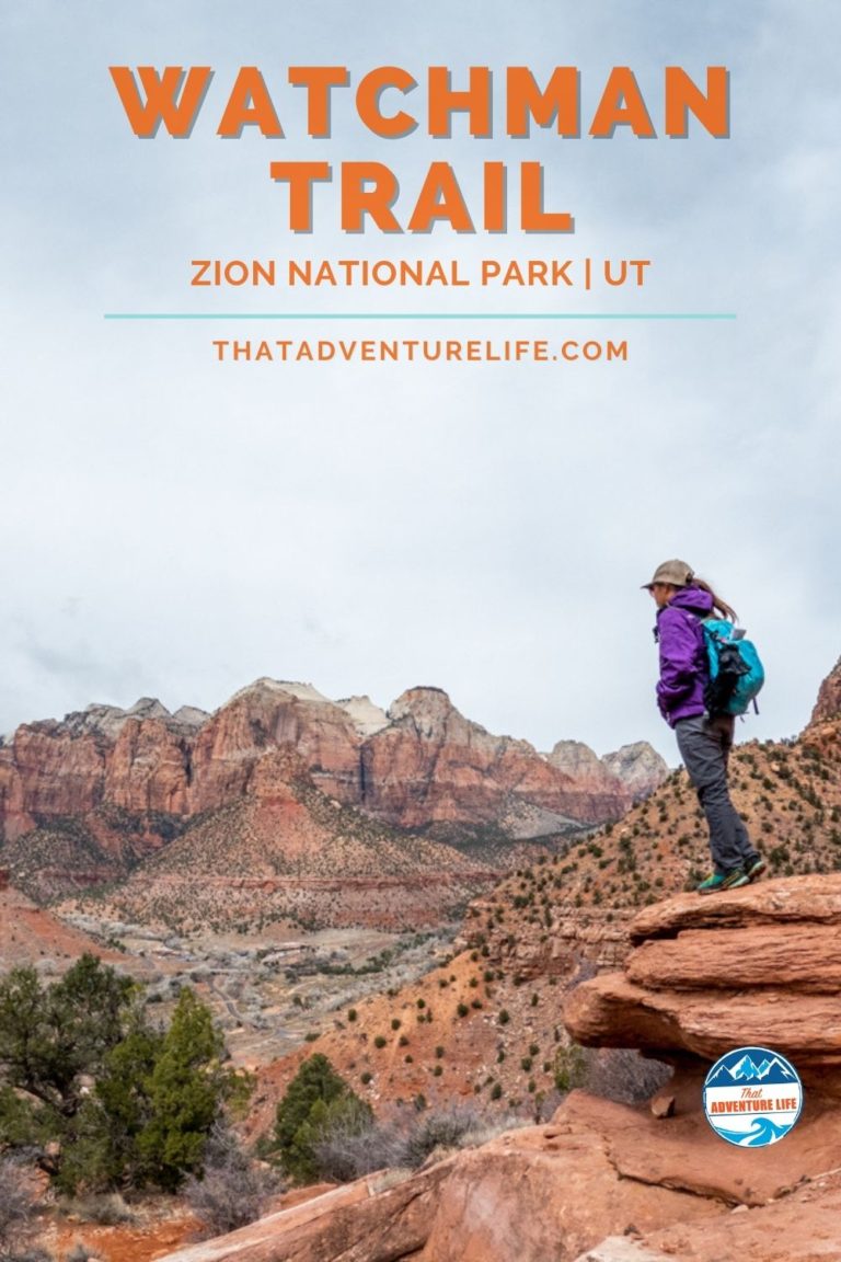 Watchman Trail: a Great Beginner Trail in Zion National Park Pin 3
