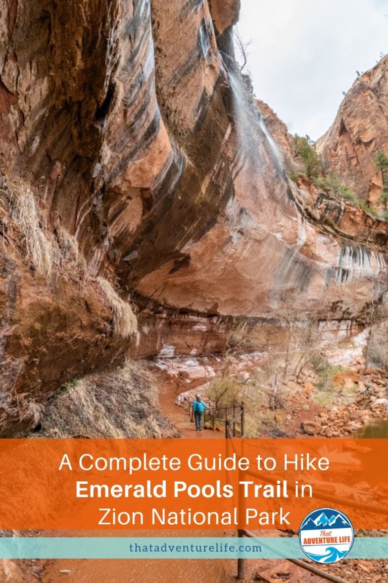 A Complete Guide to Hike Emerald Pools Trail in Zion National Park Pin 3