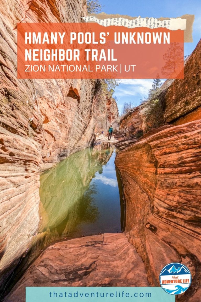 How to Find Many Pools’ Unknown Neighbor Trail | Zion National Park Pin 2