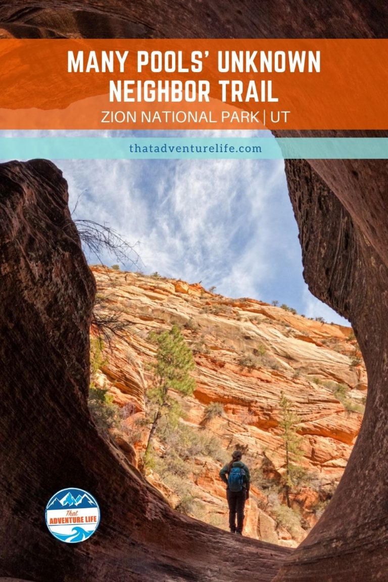 How to Find Many Pools’ Unknown Neighbor Trail | Zion National Park Pin 3
