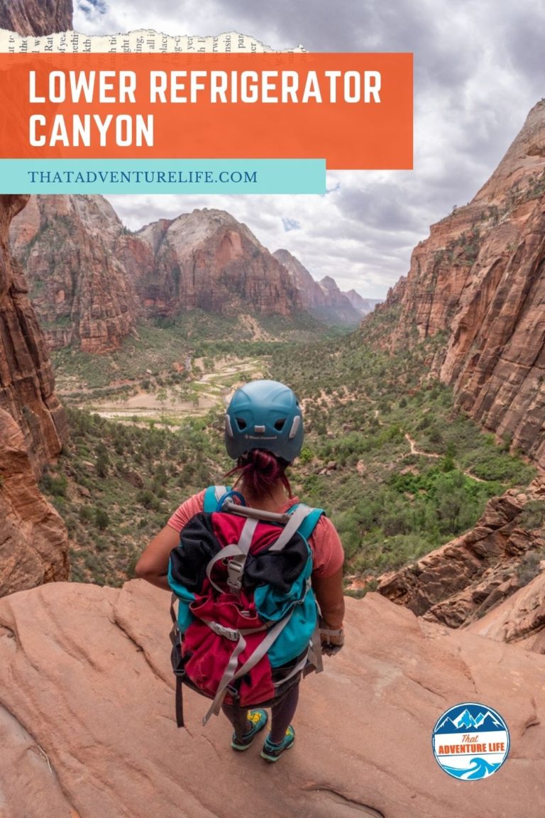 Canyoneering Lower Refrigerator Canyon | Zion National Park