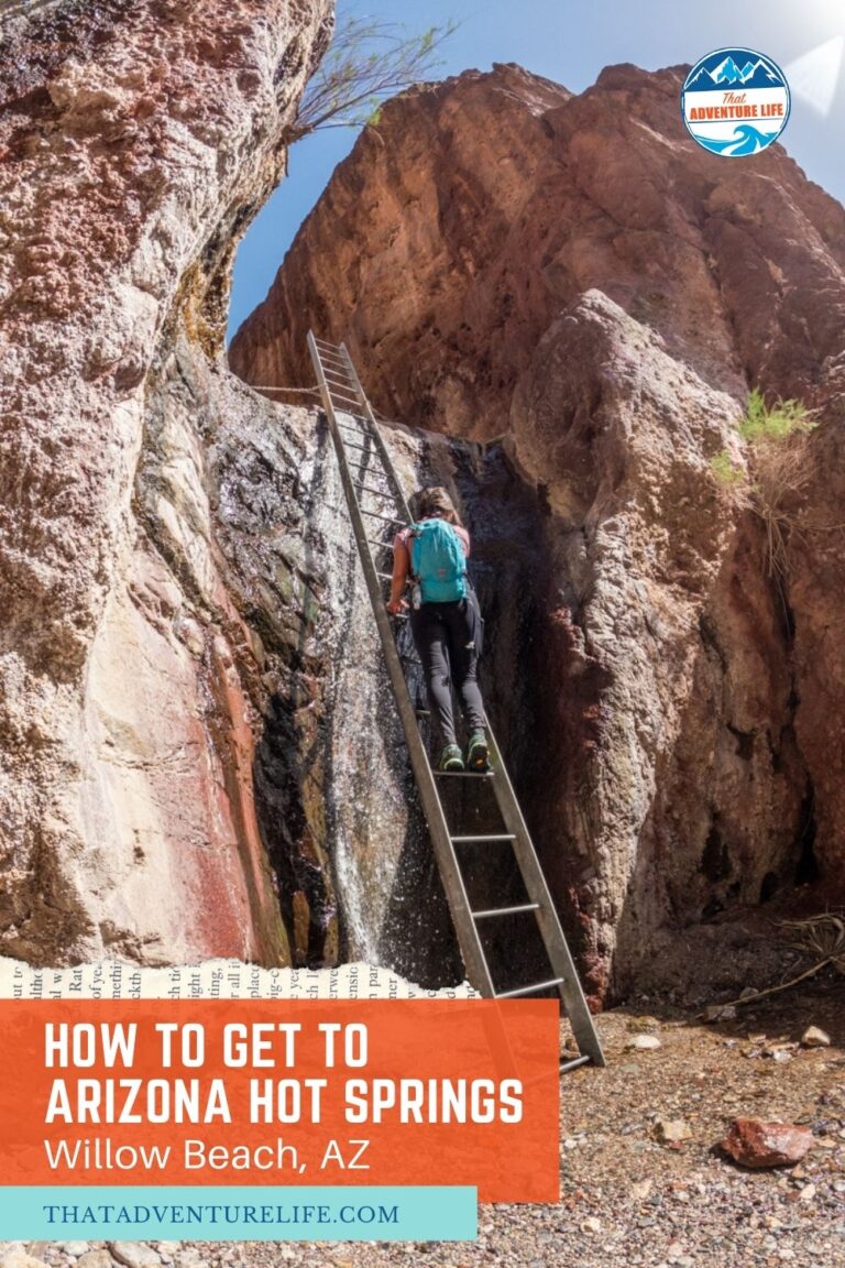 How to Get to Arizona Hot Springs | Willow Beach, AZ Pin 2