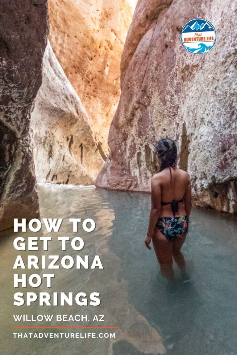 How to Get to Arizona Hot Springs | Willow Beach, AZ Pin 1