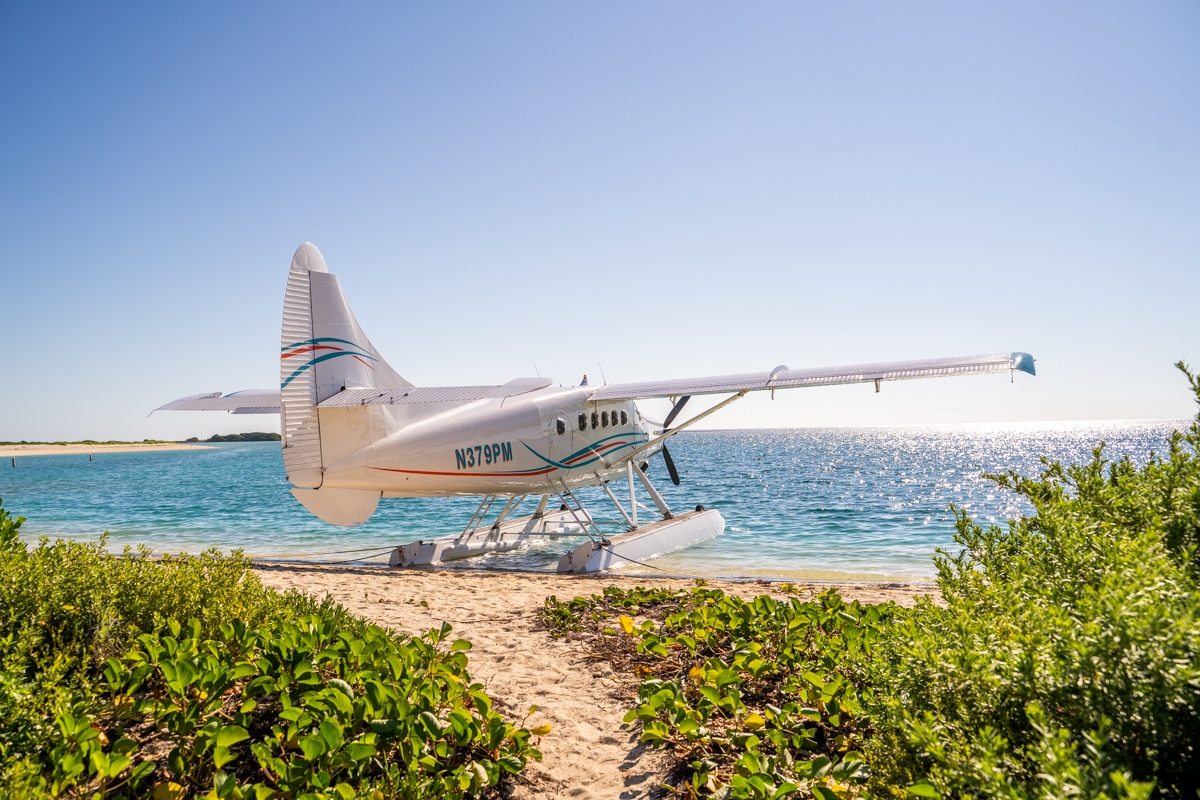 Seaplane to get to Dry Tortugas National Park