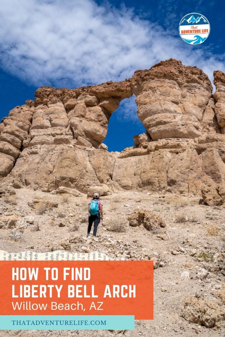How to Find Liberty Bell Arch | Willow Beach, AZ Pin 2