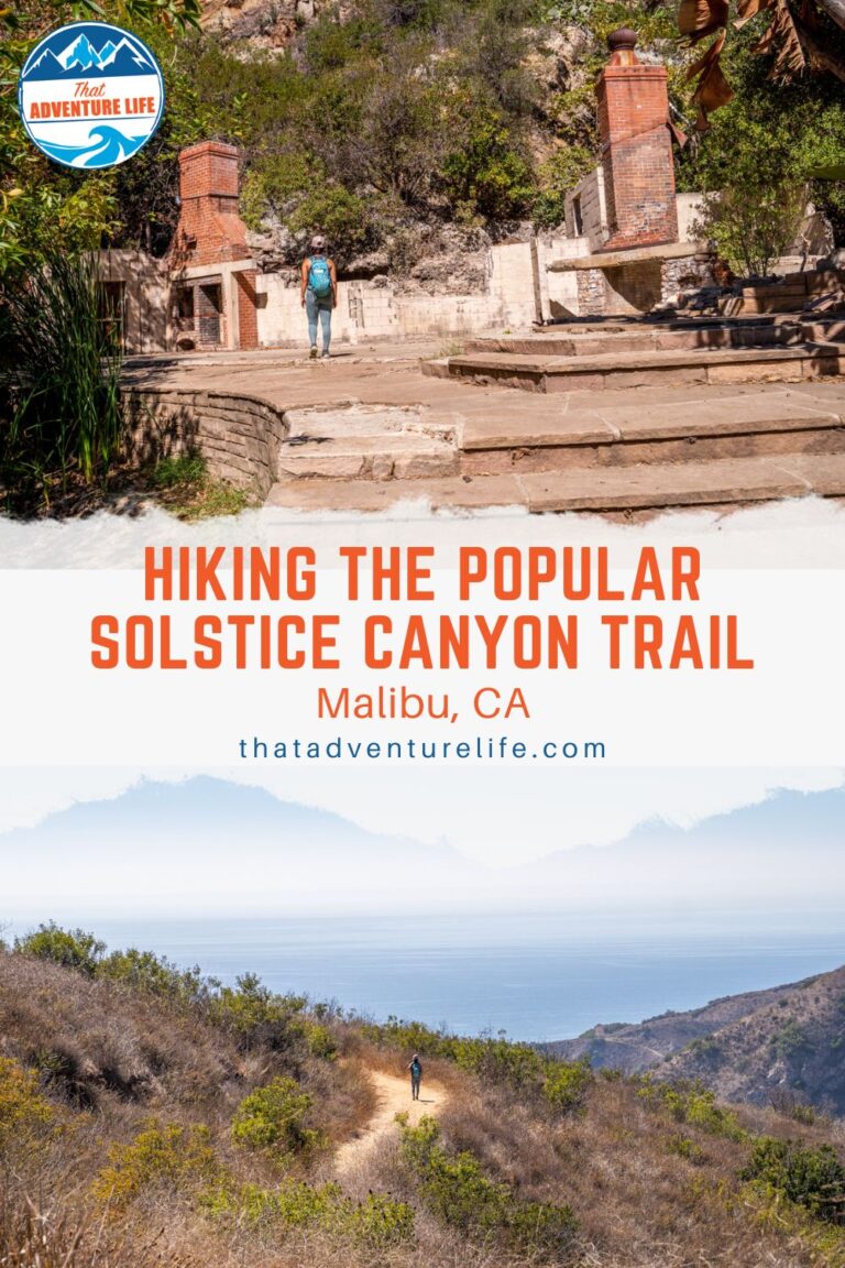 Hiking the Popular Solstice Canyon Trail | Malibu, CA Pin 2