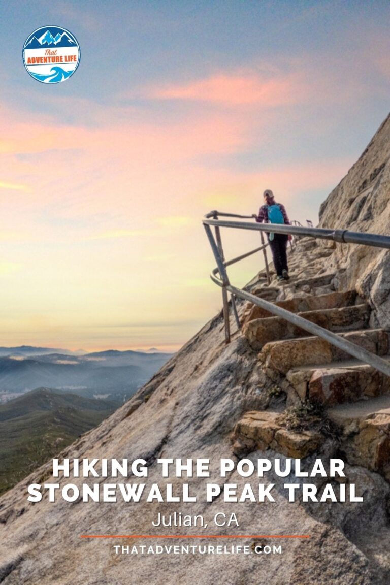 Hiking the Popular Stonewall Peak Trail | Julian, CA Pin 2