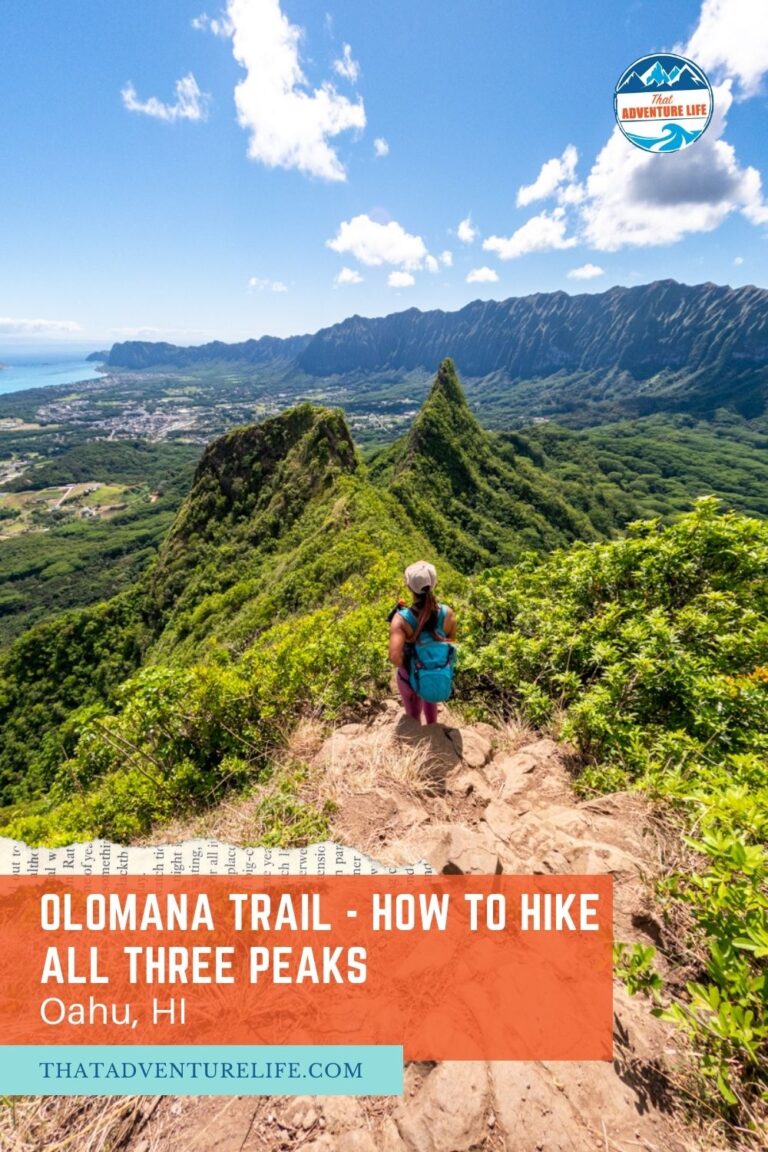 Olomana Trail - How to Hike All Three Peaks | Oahu, HI Pin 3