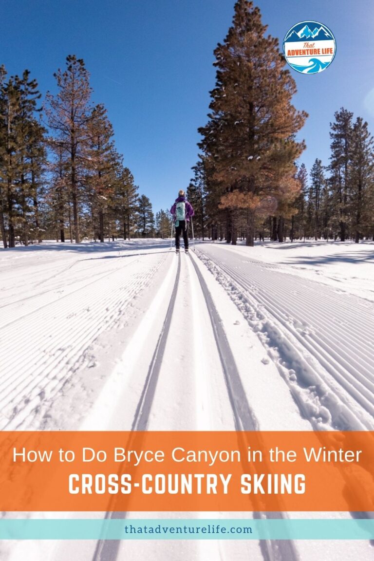 How to Do Bryce Canyon in the Winter: Cross-Country Skiing Pin 3