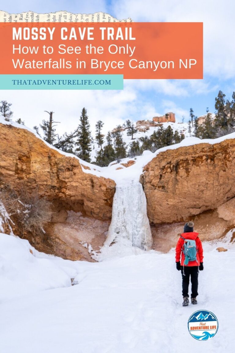 Mossy Cave Trail: How to See the Only Waterfalls in Bryce Canyon NP Pin 3