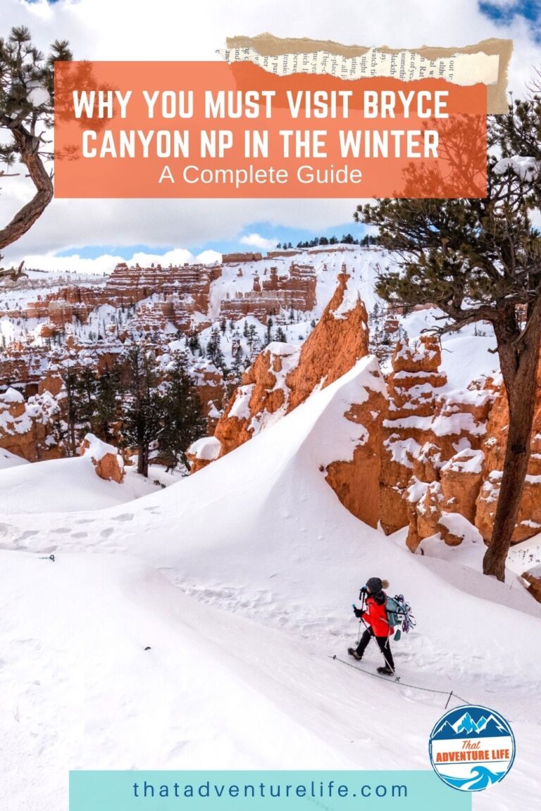 Why You Must Visit Bryce Canyon NP in the Winter: Complete Guide Pin 3