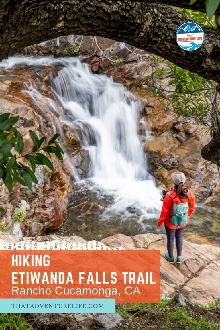 Hiking Etiwanda Falls Trail, Complete Guide| Rancho Cucamonga, CA Pin 3