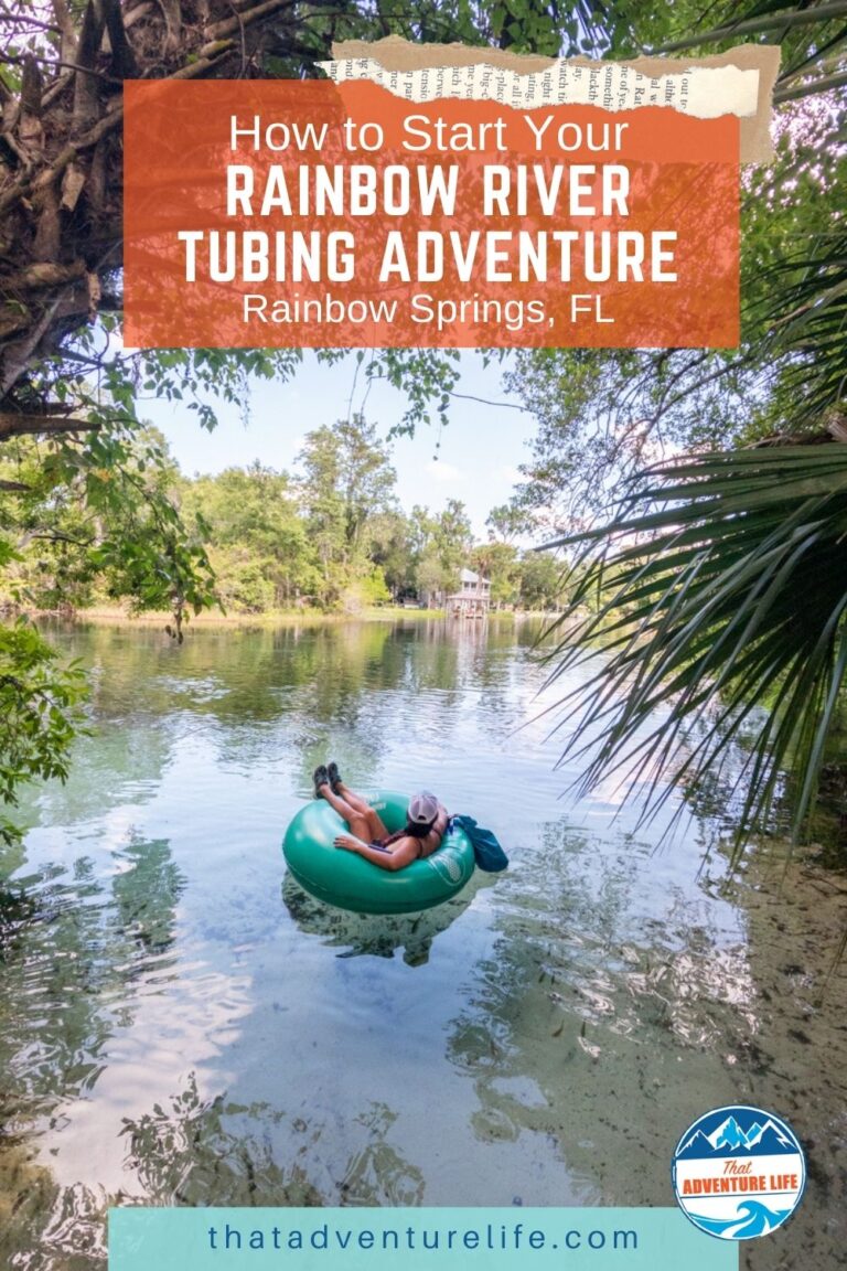 How to Start Your Rainbow River Tubing Adventure | Rainbow Springs, FL Pin 2