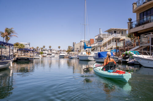 Huntington Harbor, the Best Kayaking Spot for Beginners | Huntington Beach, CA