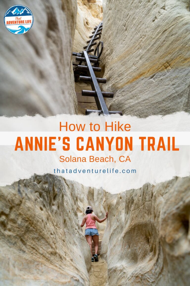 How to Hike Annie's Canyon Trail | Solana Beach, CA Pin 1