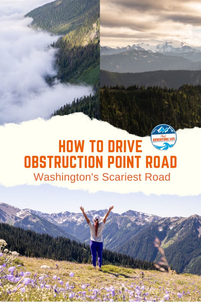 How to Drive Obstruction Point Road, Washington's Scariest Road Pin 1