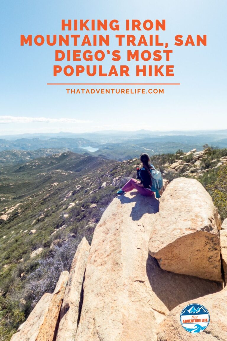 Hiking Iron Mountain Trail, San Diego’s Most Popular Hike Pin 1