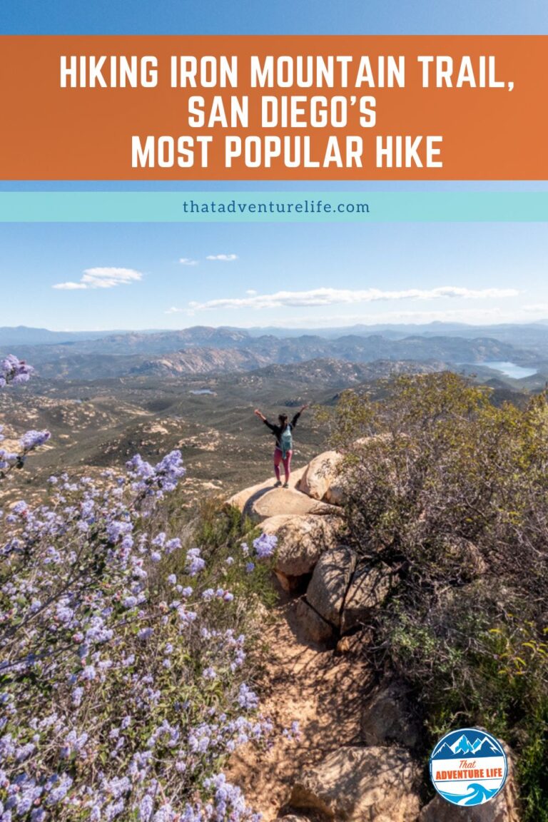 Hiking Iron Mountain Trail, San Diego’s Most Popular Hike Pin 2