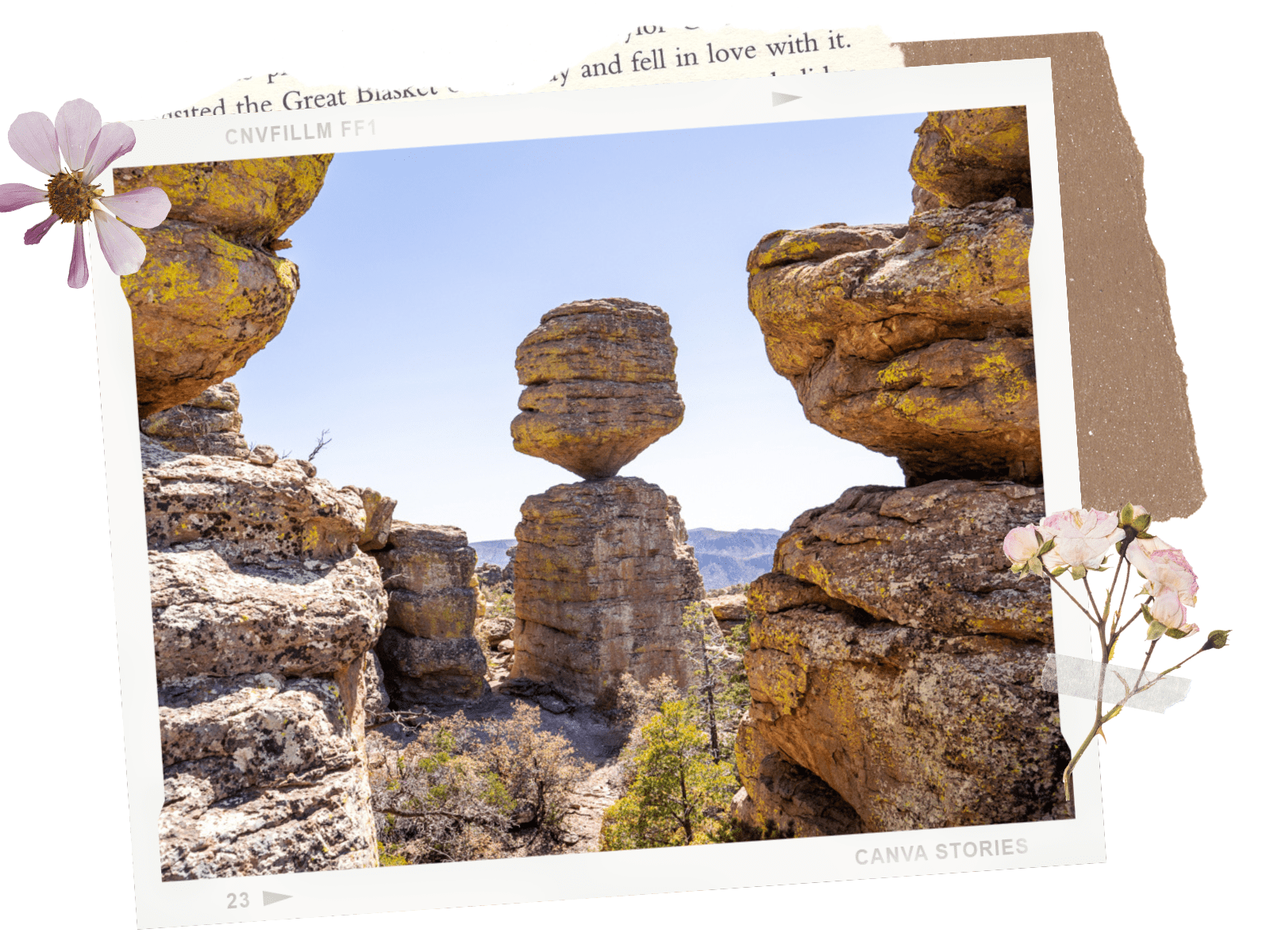 Chiricahua National Monument Balancing Rocks