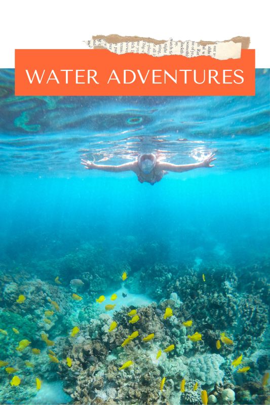Activities: Water Adventures Label