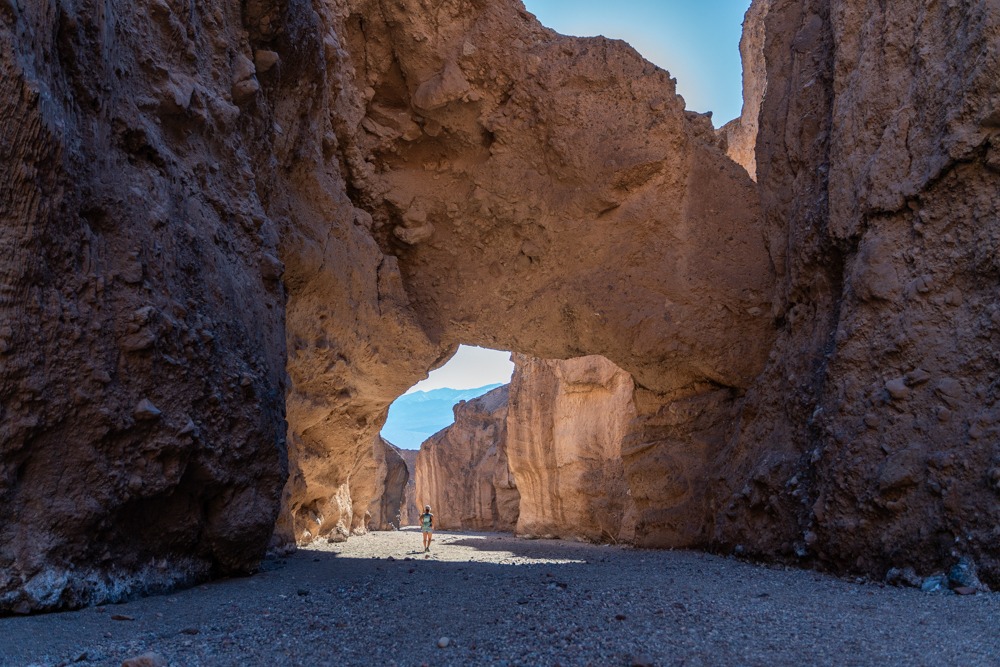 Natural Bridge, a Beautiful Easy Hike in Death Valley National Park