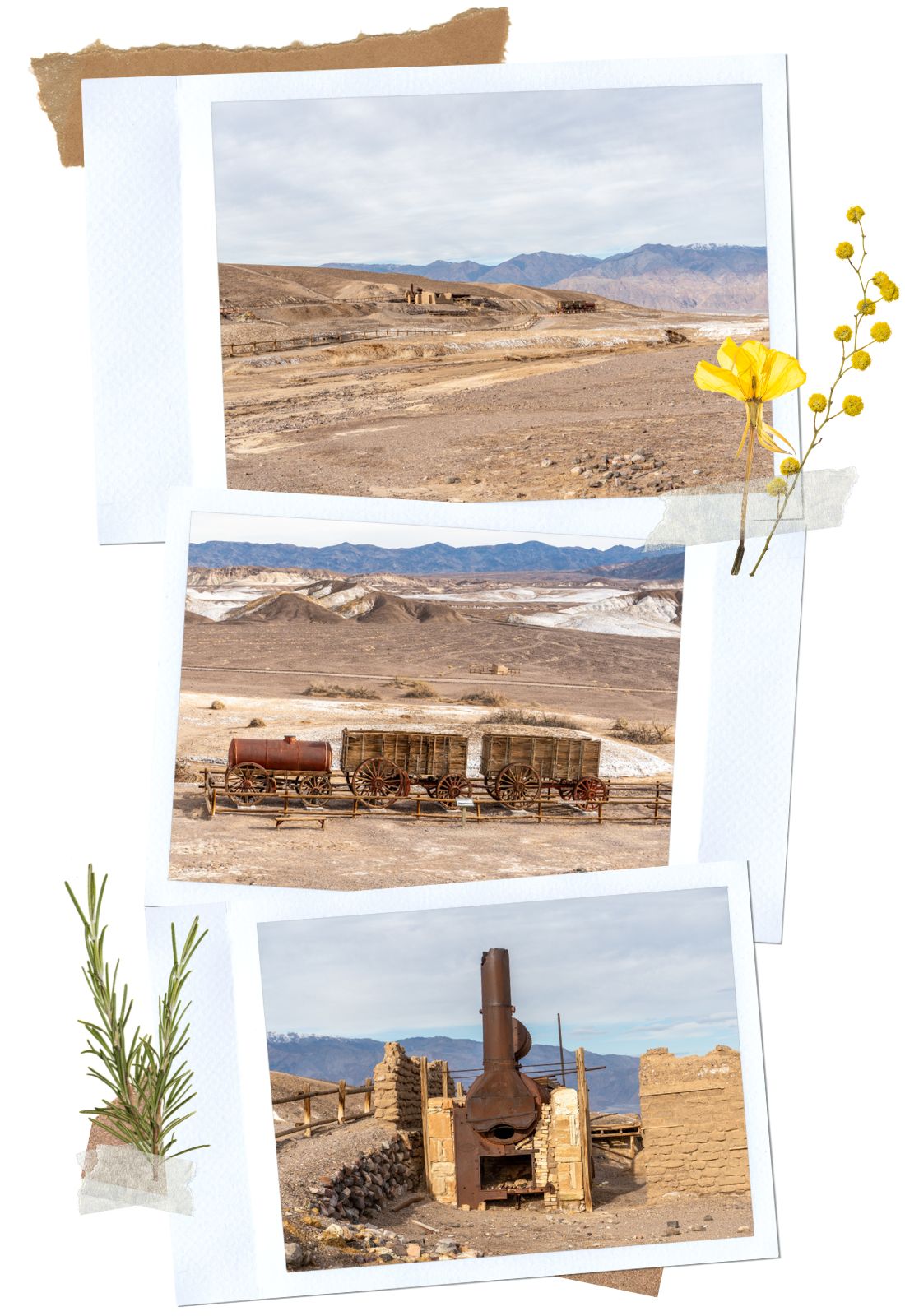 Harmony Borax Works - 5 Easy Hikes in Death Valley National Park